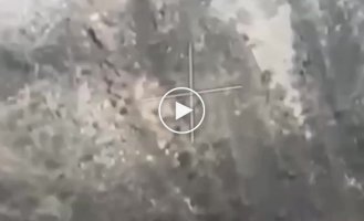 Unsuccessful attack of the Russian military in the Bakhmut direction with the support of two BTR-82A