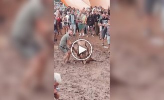 Бруд і дощ не зіпсували веселощі на фестивалі