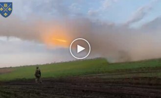 БМ-21 Град відпрацювали за живою силою та технікою окупантів у Донецькій області