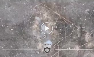 The occupier was unable to escape from the Ukrainian drone and blew himself up with a grenade