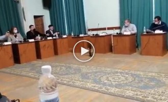 В Пскове на обсуждение городского бюджета пришёл кот