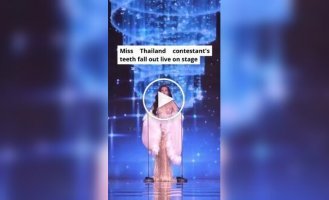 Участница конкурса красоты попала в неловкую ситуацию