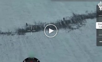 Soldiers of the Spartan Brigade use drones to destroy Russian infantry in the Pokrovsky direction