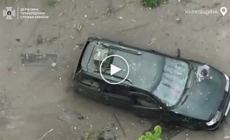 Ukrainian defenders destroyed an enemy vehicle, 2 surveillance cameras and 3 Russian positions in the Kharkiv region