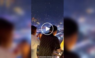 A Sky Lantern Festival in China's Yunnan Province