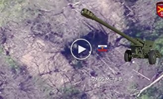Бойцы 44 ОАБр уничтожили вражескую технику, артиллерийские установки и полевой склад с боеприпасами