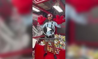 Забавный аттракцион для любителей чипсов