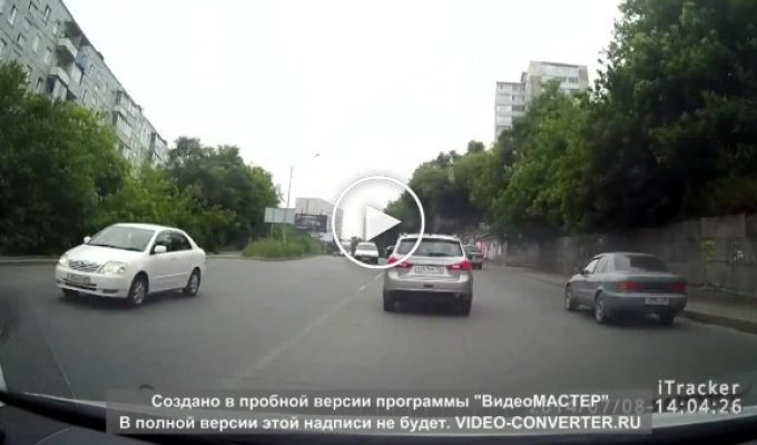 Авария во Владивостоке