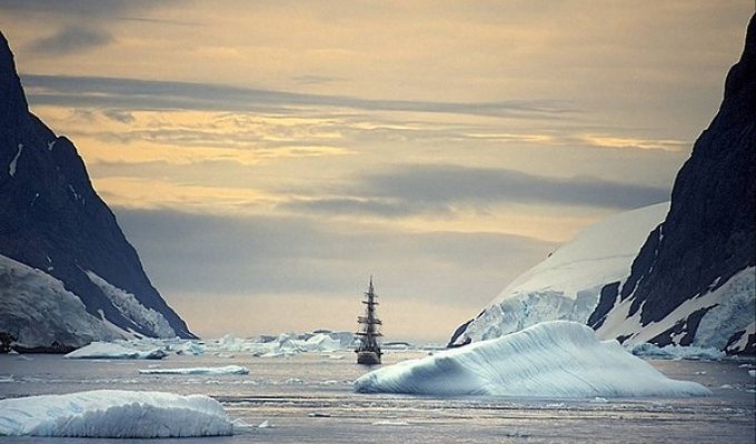 Ледяная красота Антарктиды (29 фото)