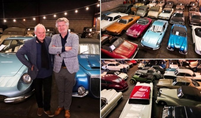 More than 230 old cars put up for auction in the Netherlands (6 photos)
