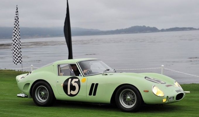 Ferrari 250 GTO 1962 года выпуска - самый дорогой спорт кар в мире! (2 фото + 2 видео)