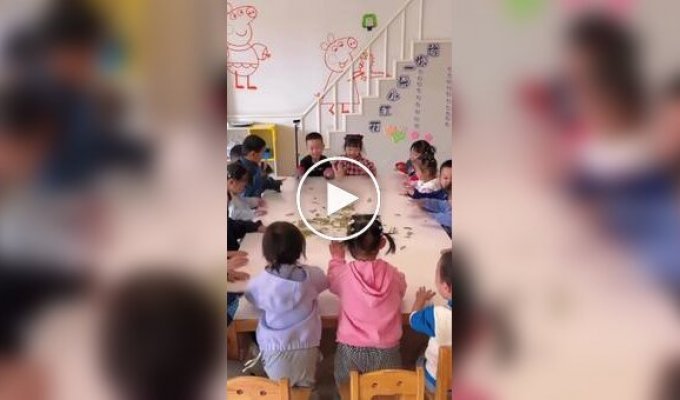 Anti-stress in a Chinese kindergarten