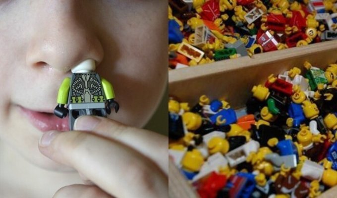 Врач-отоларинголог объяснил, почему лучше покупать оригинальный "Лего", а не подделку (8 фото)