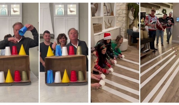 13 веселих новорічних ігор для всієї родини (15 фото)