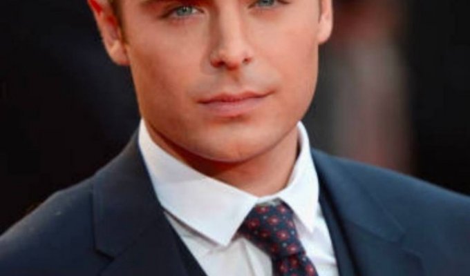How has Zac Efron changed - was it plastic surgery or a bad fall? (6 photos)