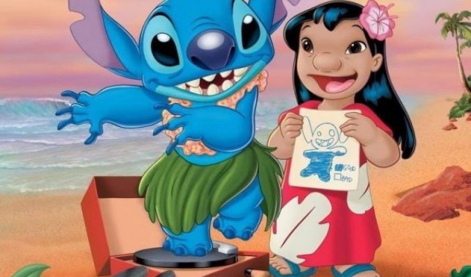 Disney is preparing a remake of the cartoon "Lilo and Stitch" (2 photos)