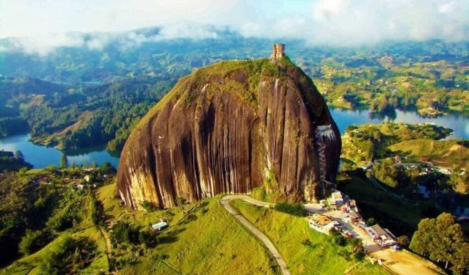 Guatape Rock: as many as 659 steps on the way to the top that are worth overcoming (7 photos)