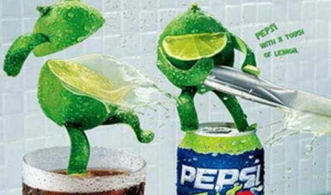 Весёлая реклама Пепси! (5 фото)