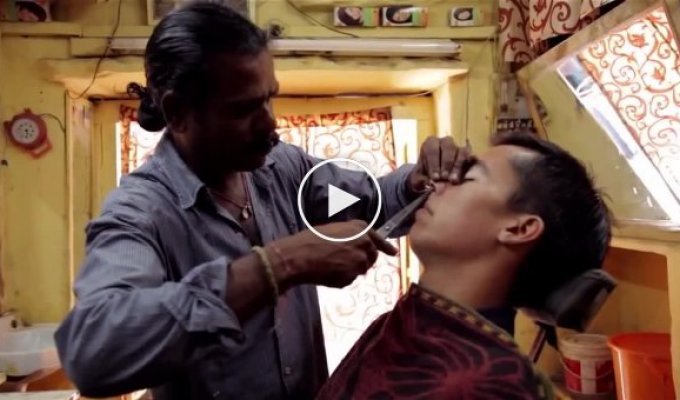 Лучший индийский парикмахер