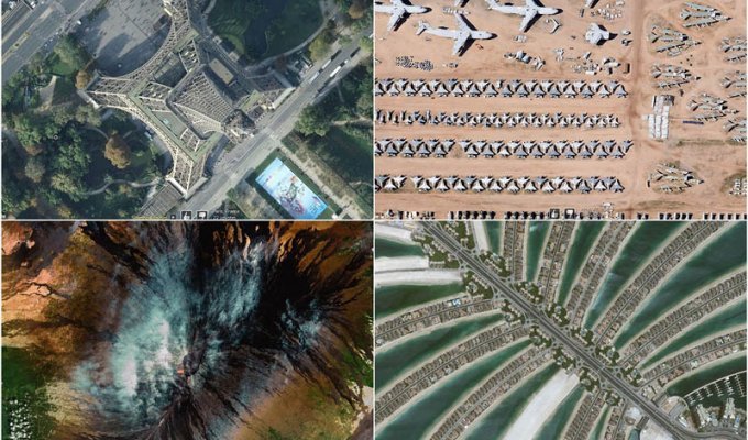 Топ-10 удивительных снимков с Google Earth (10 фото)