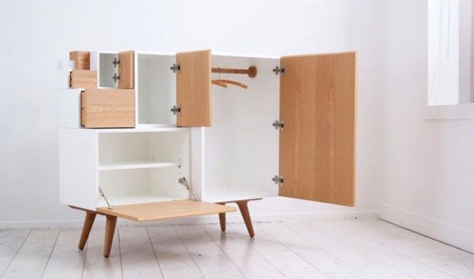 Модульный шкаф "Мебель"