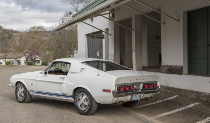 Shelby GT 500 найден спустя 40 лет после угона (17 фото)
