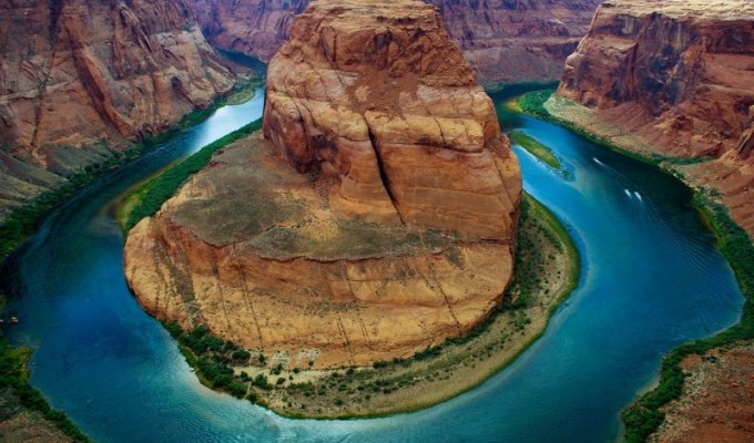 Horseshoe Bend – изгиб реки в Колорадо (9 фото)