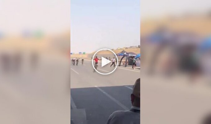 Довыпендривался перед финишем
