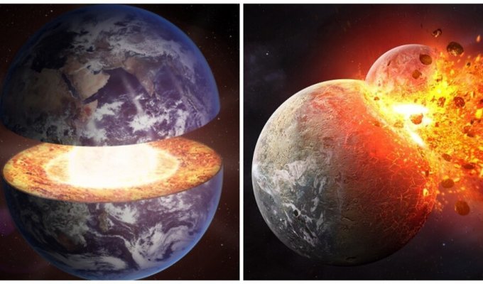 Вчені виявили у надрах Землі останки стародавнього планетоїду (2 фото + 1 відео)