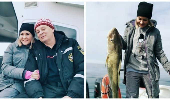 Мурманские чиновники устроили рыбалку на служебном катере и назвали это проверкой карантина (4 фото)