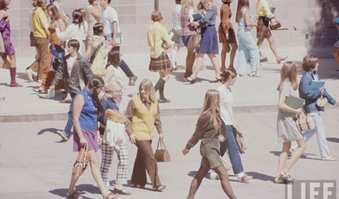 Школьная мода 1969-го (10 фото)