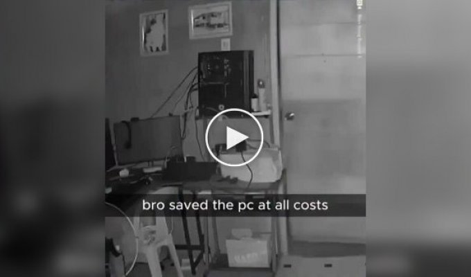 A gamer dad set his priorities straight