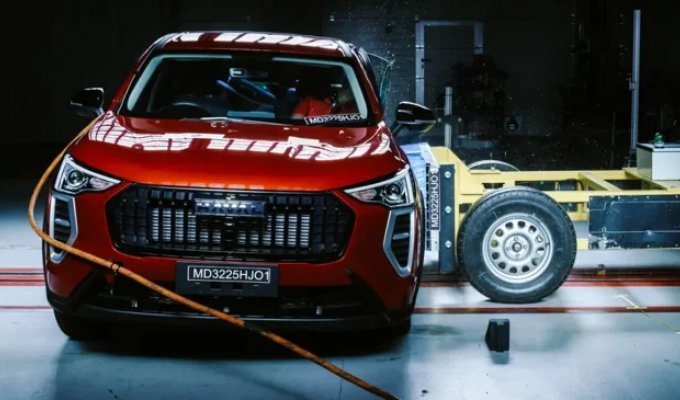 Haval Jolion и Kia Sonet провалили краш-тесты (3 фото + 1 видео)