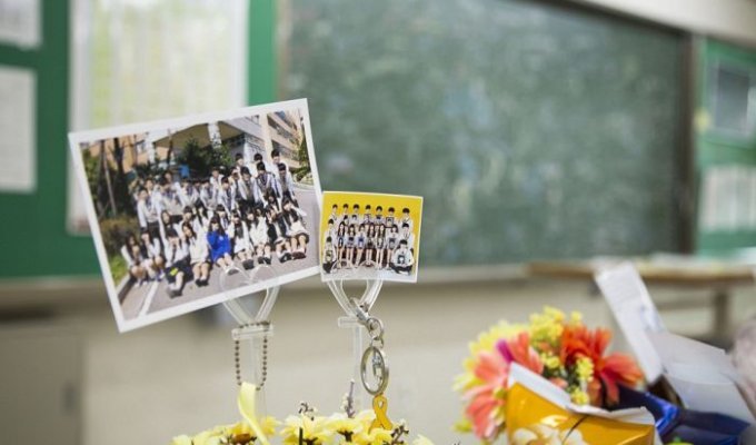 Класс-мемориал в южнокорейской школе (11 фото)