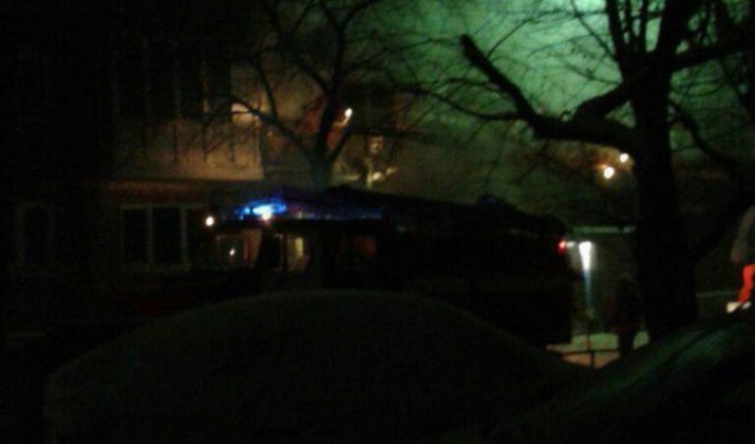 Взрыв бытового газа в жилом доме на окраине Омска