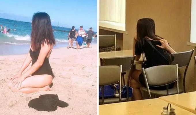 16 фотографий, запечатлевших оптическую иллюзию, по которым сразу не понять, что изображено (17 фото)