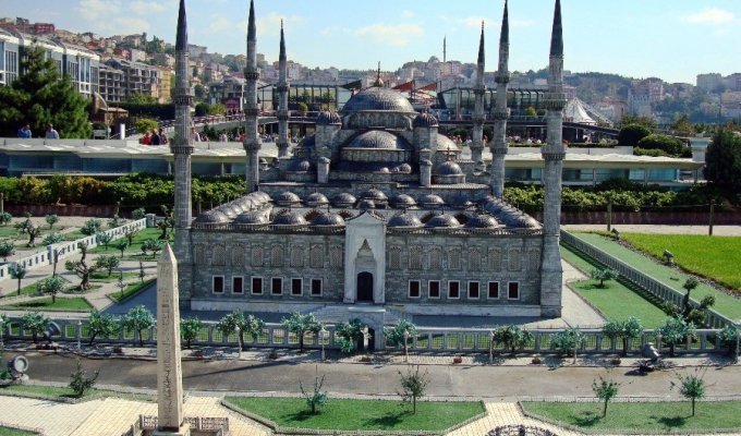 Турция в миниатюре: парк Miniaturk в Стамбуле (65 фото)
