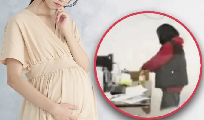 A woman tried to poison her pregnant colleague so that she would not go on maternity leave (2 photos)