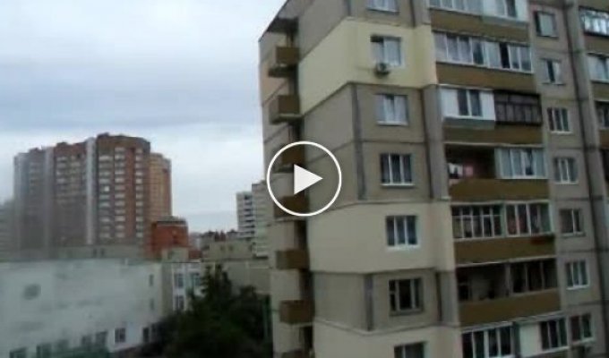 Strange sound in Kyiv