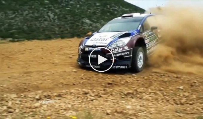 Лучшее из WRC за 2013 в замедленной съемке
