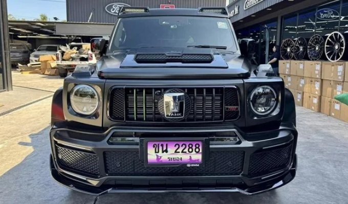 Tank 300 сделали похожим на G-Class (17 фото)