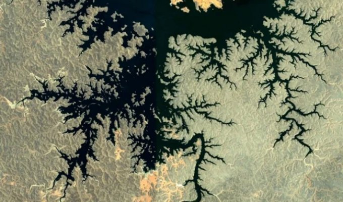Фрактальные узоры на поверхности Земли (18 фото)