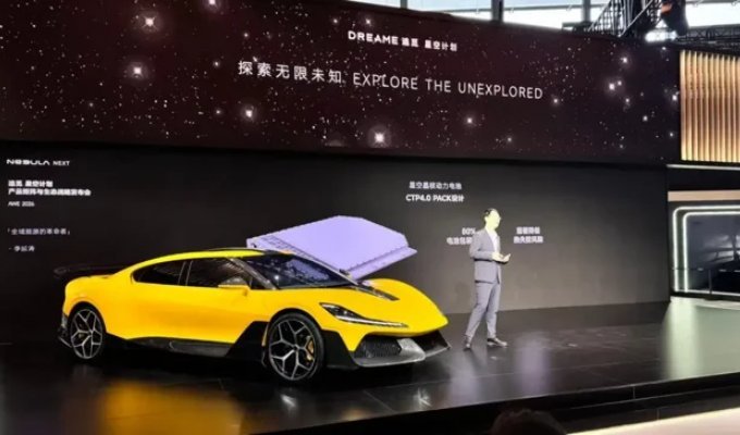 Производитель  пылесосов показал спортивный кроссовер Nebula Next  01X и пообещал оснастить его твердотельной тяговой  батареей (5 фото)