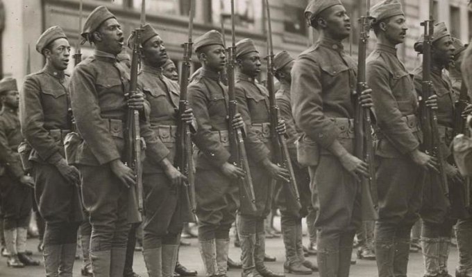 Борьба за уважение: афроамериканцы, которые сражались в Первой мировой войне (21 фото)