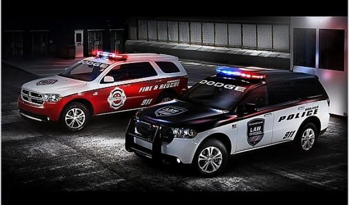 Dodge Durango SUV для пожарных и полиции (5 фото)