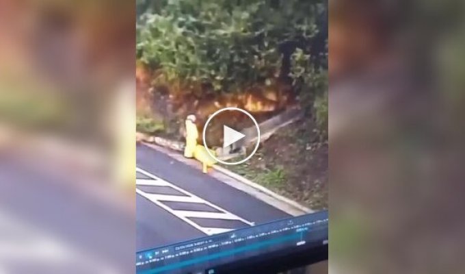 Остановился по нужде — и чудом остался жив