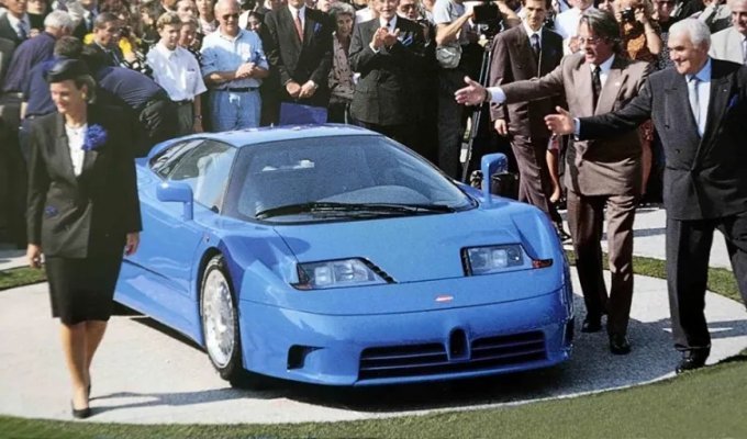 Bugatti EB110: мечта Романо Артиоли (32 фото)