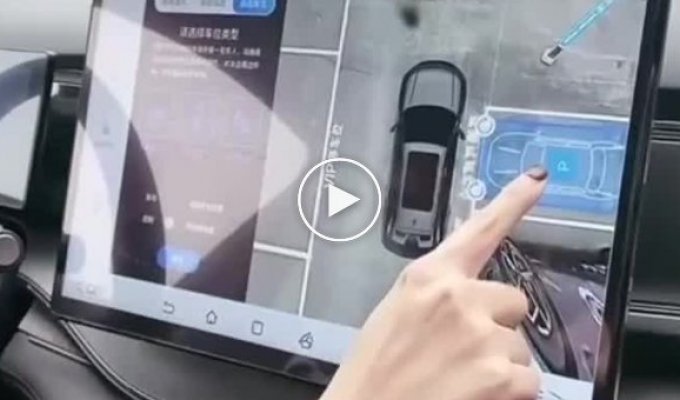 Progressive technologies from China: how to properly park a car