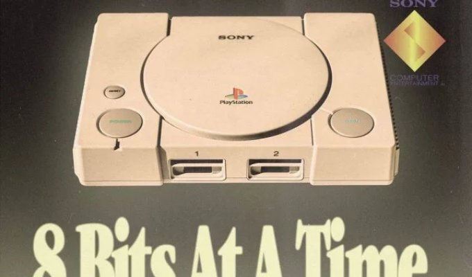 30 years ago, Sony introduced the PlayStation gaming console (9 photos)