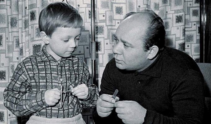 Подборка семейных фотографий любимых советских актеров (30 фото)